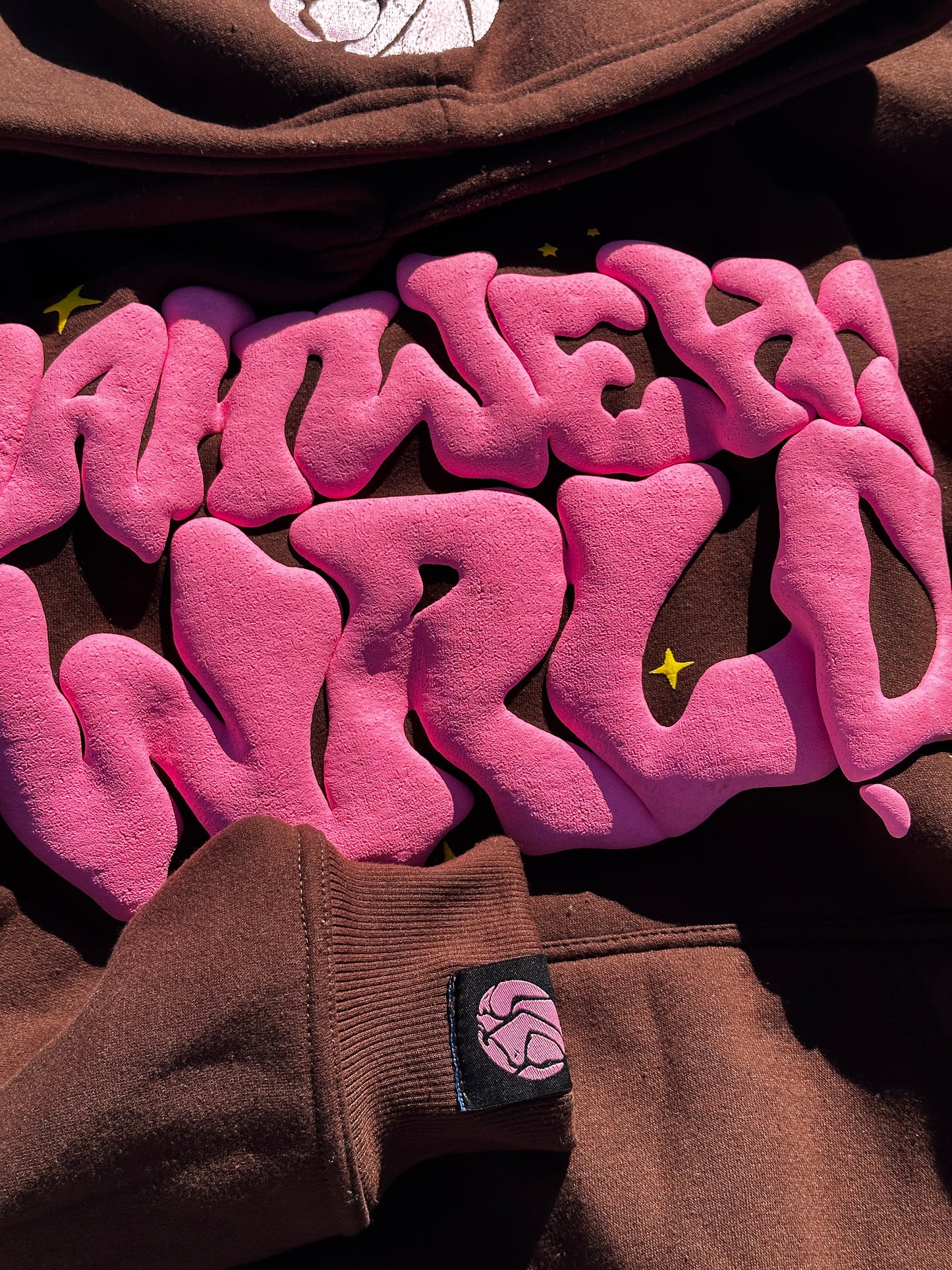 FOUNDATION "PINK N' BROWN" HOODIE